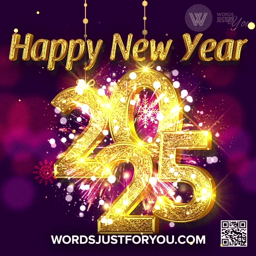 100+ Amazing & Original 2025 Happy New Year Gifs Animated To Share With Friends And Family