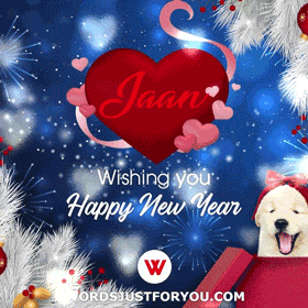 Happy New Year Jaan Gif