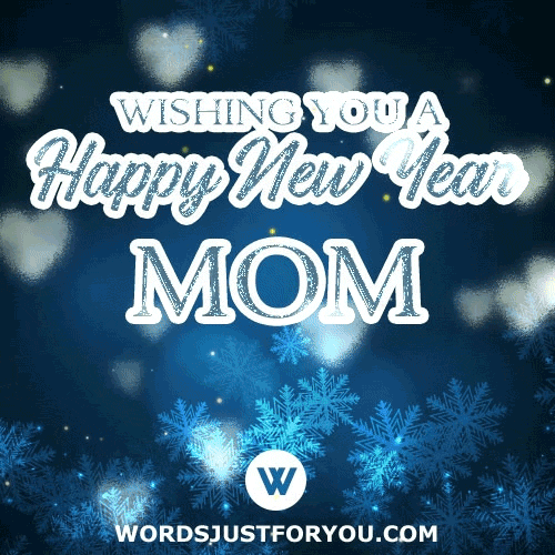 Happy New Year Mom Gif