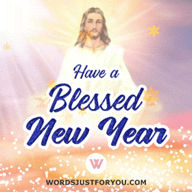 Have A Blessed New Year Gif