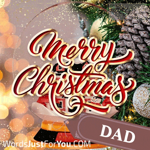 Merry Christmas Dad 1
