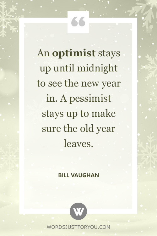 New Year Quote By Bill Vaughan