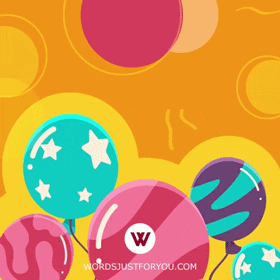 Happy Birthday Balloons Gif
