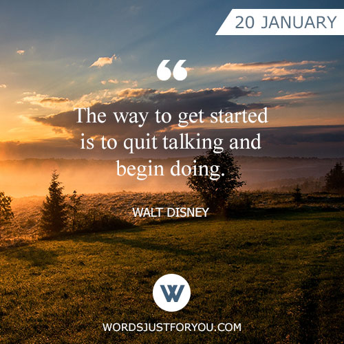 Quote For January 20
