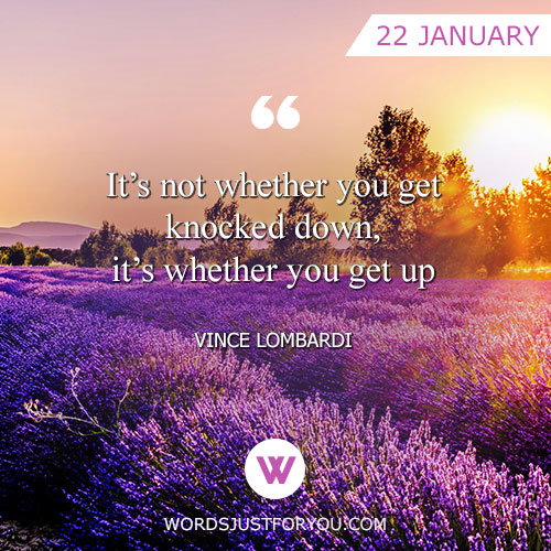 Quote For January 22