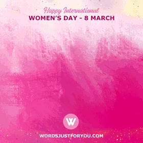 Happy International Women's Day Gif