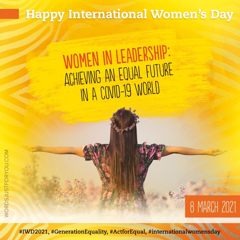 Happy Women's Day 2021 Image With Theme
