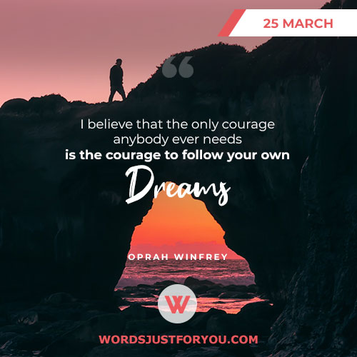 March Daily Quotes