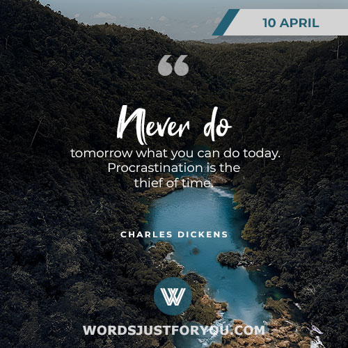 Best April Daily Quotes