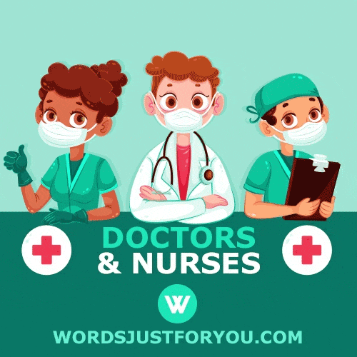 Thank You Doctors &Amp; Nurses Gif