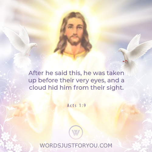Ascension Day Bible Verses