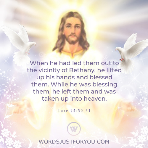 Ascension Day Bible Verses