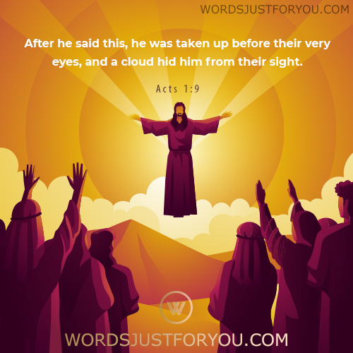 Ascension Day Bible Verses