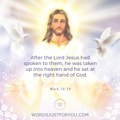 Ascension Day Bible Verses