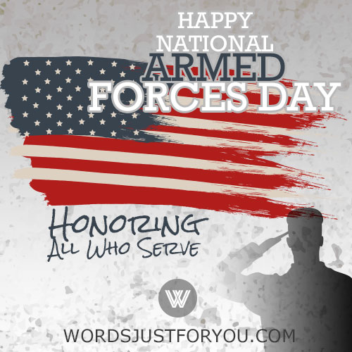 Happy National Armed Forces Day