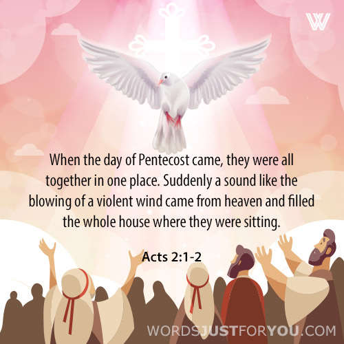 Bible verse about deals pentecost
