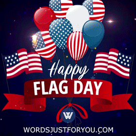 Happy Flag Day Gif - 6357 » WordsJustforYou.com - 8000+ Animated Gifs