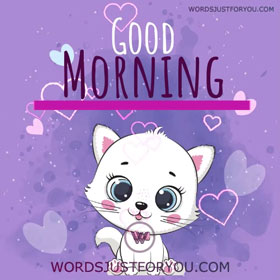 Cute Good Morning Card