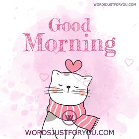 Cute Good Morning Card