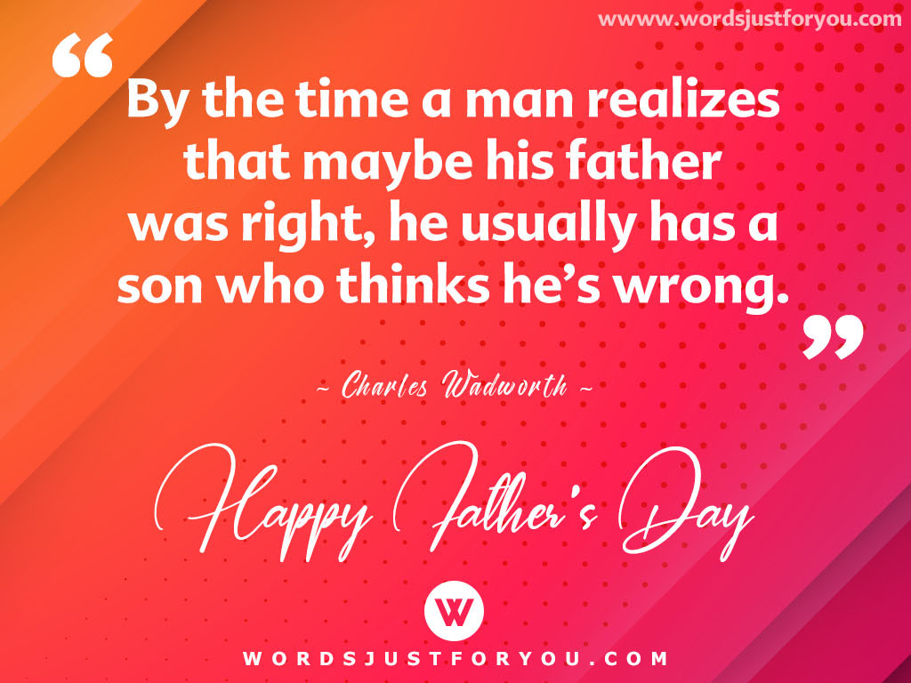 Happy Father's Day Quote