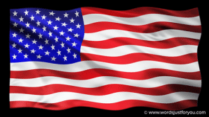 Animated American Flag GIF
