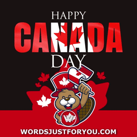 Animated Happy Canada Day Gif Animated Canada Flag Gif