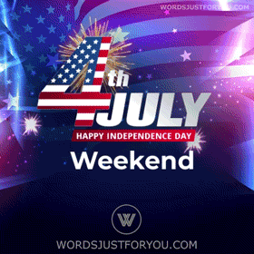 Happy 4Th Of July Weekend Gif