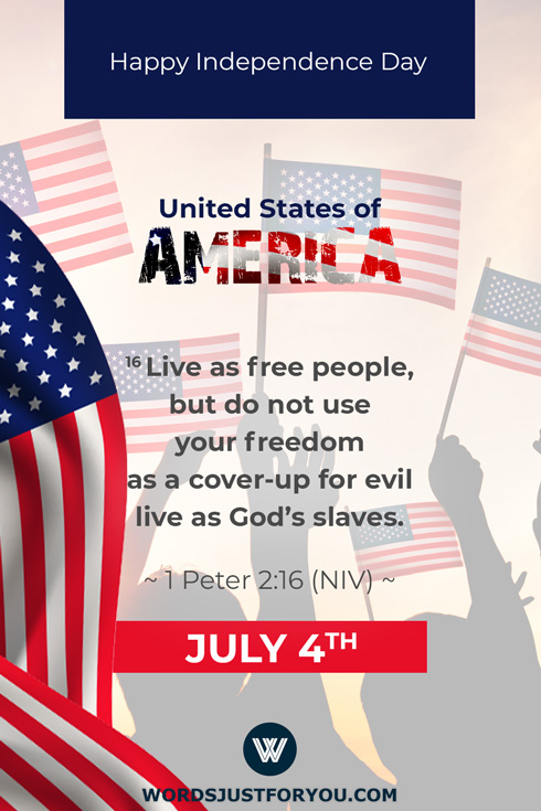 Bible Verse For 4Th Of July