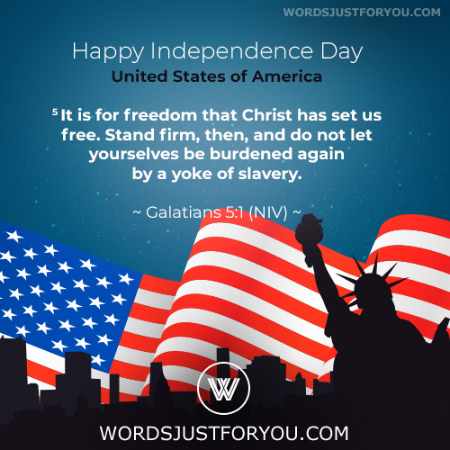 Bible Verse For 4Th Of July