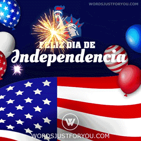 Feliz Quarto De Julio Gif - Feliz Dia De Independencia
