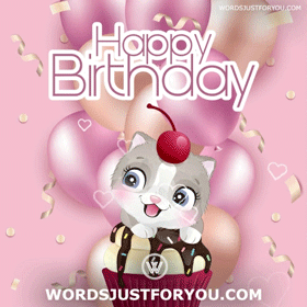 Cute Happy Birthday Gif 1