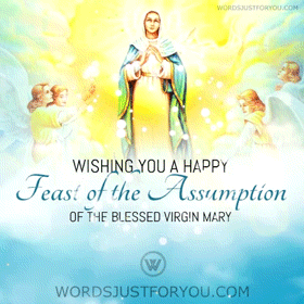 Happy Feast Of The Assumption Gif