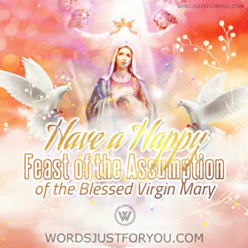 Happy Feast Of The Assumption Gif