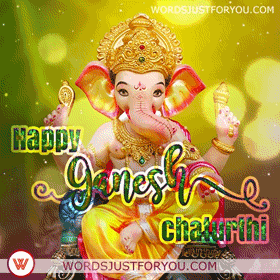 Happy Ganesh Chaturthi Gif - 6500 1