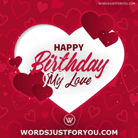 Happy Birthday My Love Gif