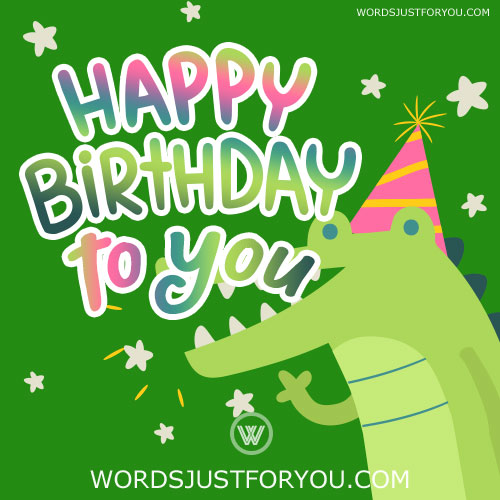 Happy Birthday Card For Kids