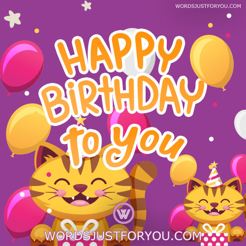 Happy Birthday Card For Kids