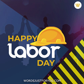Animated Happy Labor Day Gif