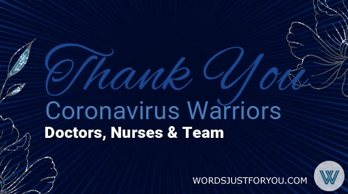 Thank You Coronavirus Warriors Gif