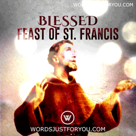 Feast Of St. Francis Gif