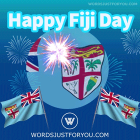 Happy Fiji Day Gif