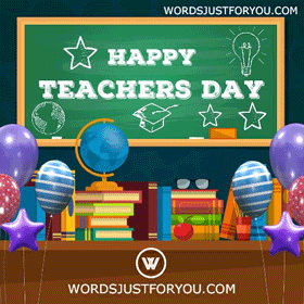 Happy Teachers Day Gif