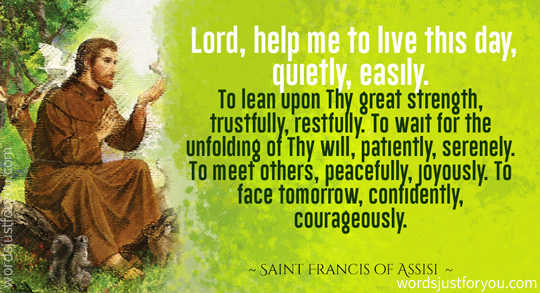 Quote By Saint Francis Of Assisi