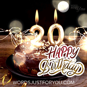 Happy 20Th Birthday Gif