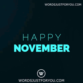 Happy November Gif
