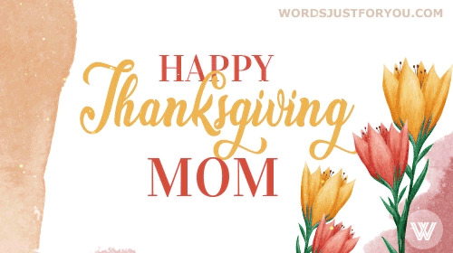 Free Happy Thanksgiving Mom Gif