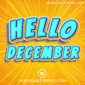 Hello December Gif