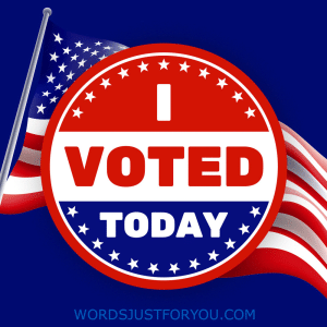 I Voted Today GIF - USA Elections