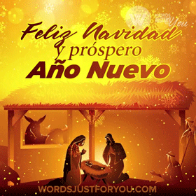 Animado Feliz Navidad Gif Merry Christmas In Spanish