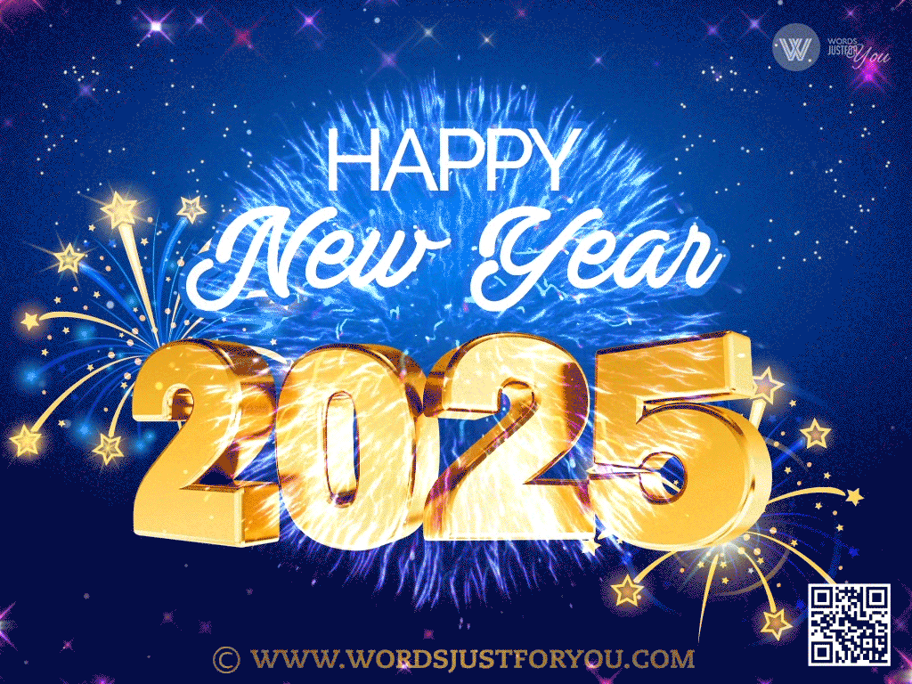 Happy New Year GIF 2025, 2025 GIF